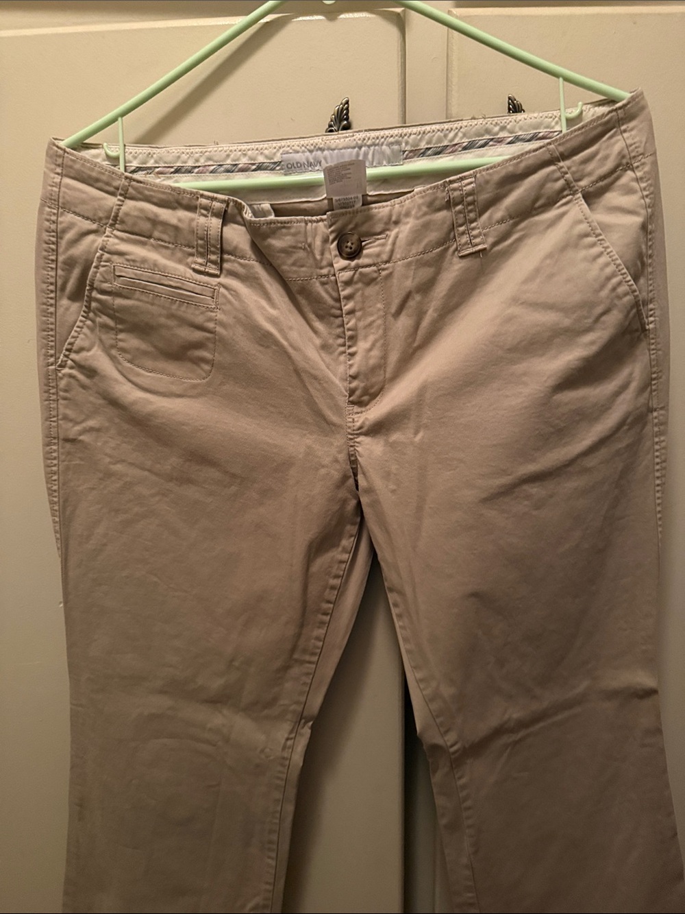 Old Navy Straight-Leg pants in Light Tan size 12 worn once